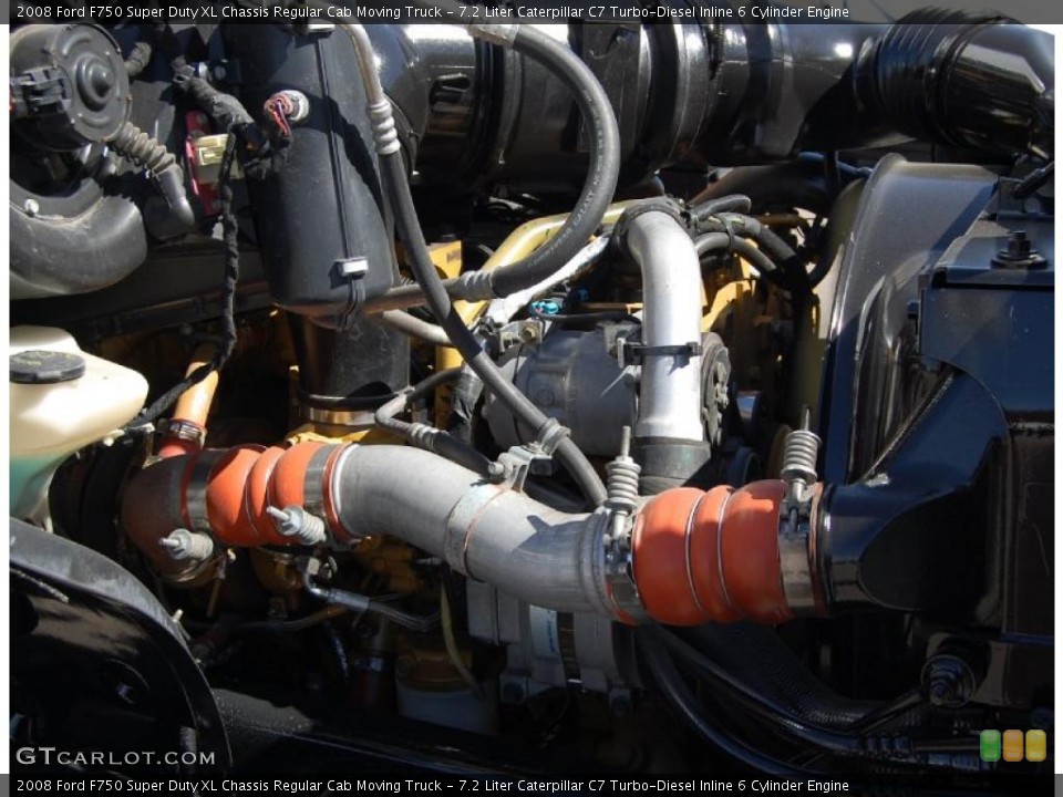 7.2 Liter Caterpillar C7 Turbo-Diesel Inline 6 Cylinder Engine for the 2008 Ford F750 Super Duty #47272655