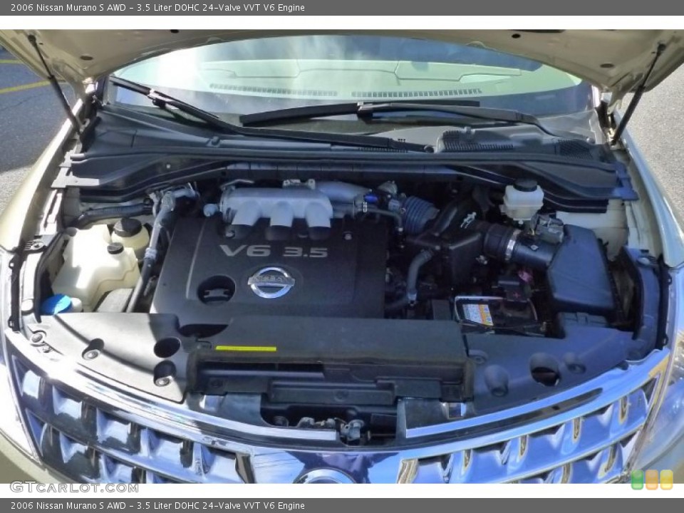 3.5 Liter DOHC 24-Valve VVT V6 Engine for the 2006 Nissan Murano #47275751