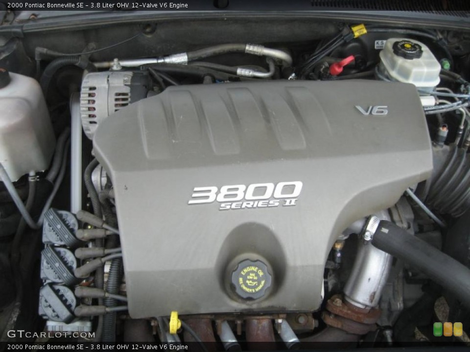 3.8 Liter OHV 12-Valve V6 Engine for the 2000 Pontiac Bonneville #47282901