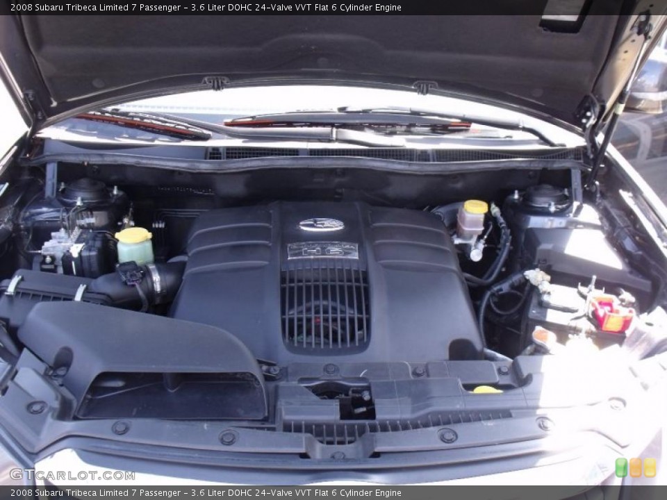 3.6 Liter DOHC 24-Valve VVT Flat 6 Cylinder Engine for the 2008 Subaru Tribeca #47285064