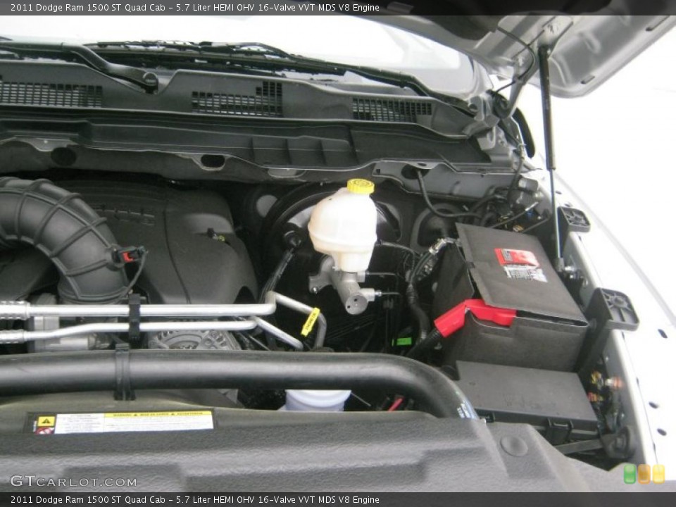 5.7 Liter HEMI OHV 16-Valve VVT MDS V8 Engine for the 2011 Dodge Ram 1500 #47286339