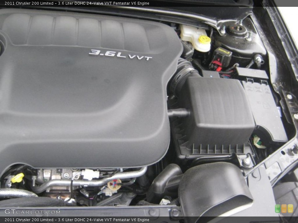 3.6 Liter DOHC 24-Valve VVT Pentastar V6 Engine for the 2011 Chrysler 200 #47286807