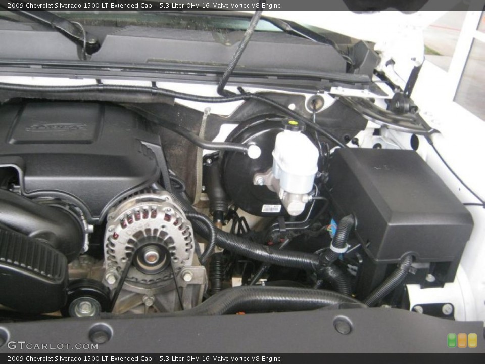 5.3 Liter OHV 16-Valve Vortec V8 Engine for the 2009 Chevrolet Silverado 1500 #47287704