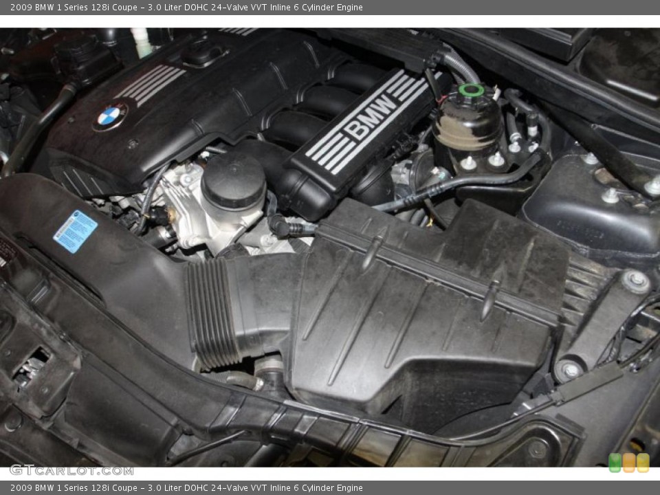 3.0 Liter DOHC 24-Valve VVT Inline 6 Cylinder Engine for the 2009 BMW 1 Series #47289543