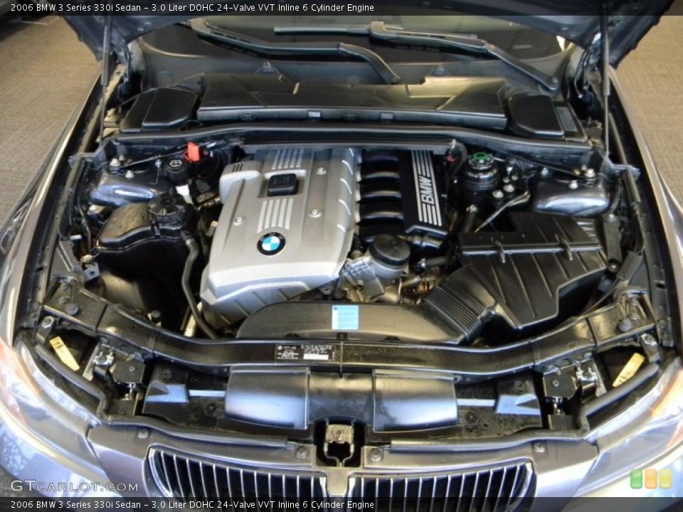 3.0 Liter DOHC 24-Valve VVT Inline 6 Cylinder Engine for the 2006 BMW 3 Series #47290554