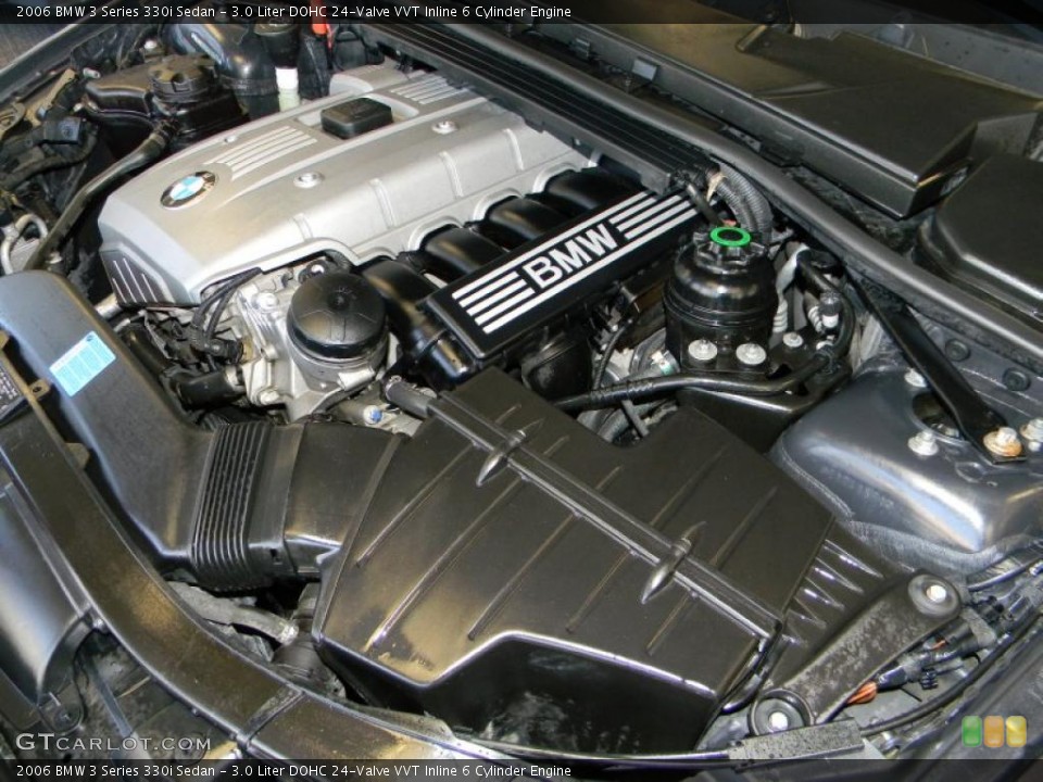 3.0 Liter DOHC 24-Valve VVT Inline 6 Cylinder Engine for the 2006 BMW 3 Series #47290560