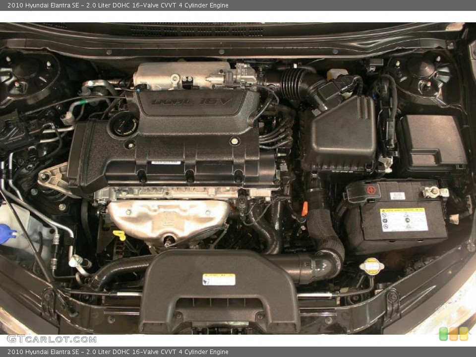 2.0 Liter DOHC 16-Valve CVVT 4 Cylinder Engine for the 2010 Hyundai Elantra #47293007