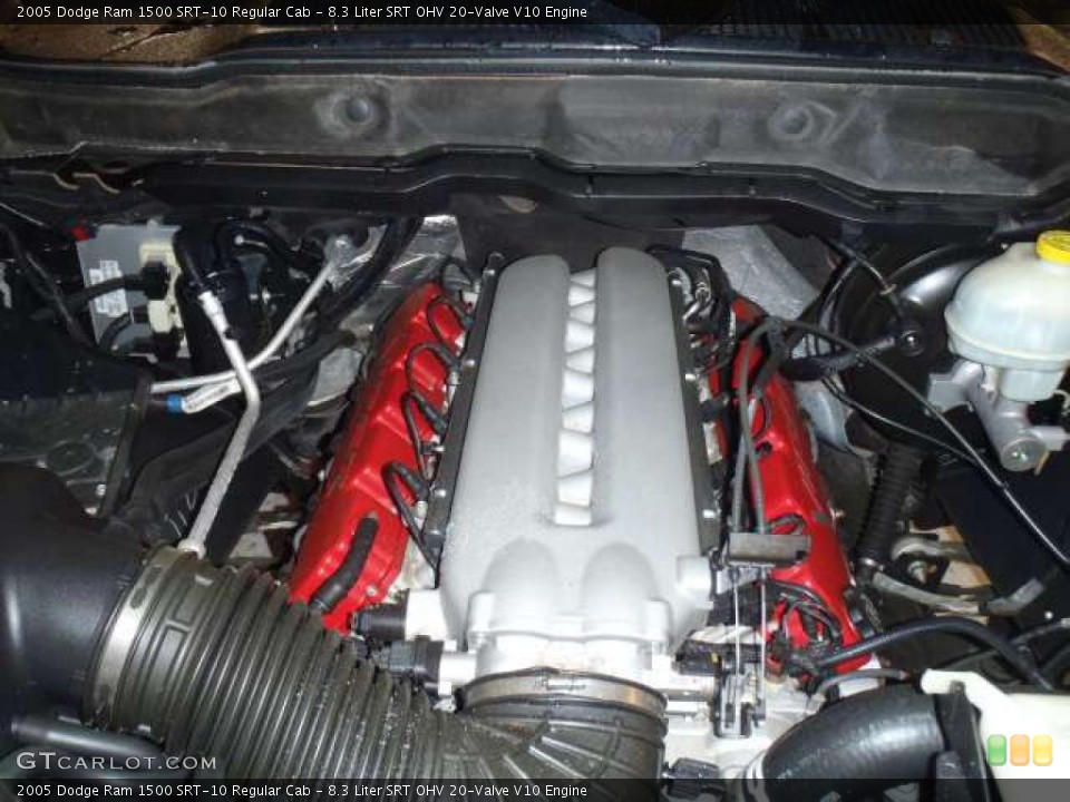 8.3 Liter SRT OHV 20-Valve V10 Engine for the 2005 Dodge Ram 1500 #47294846