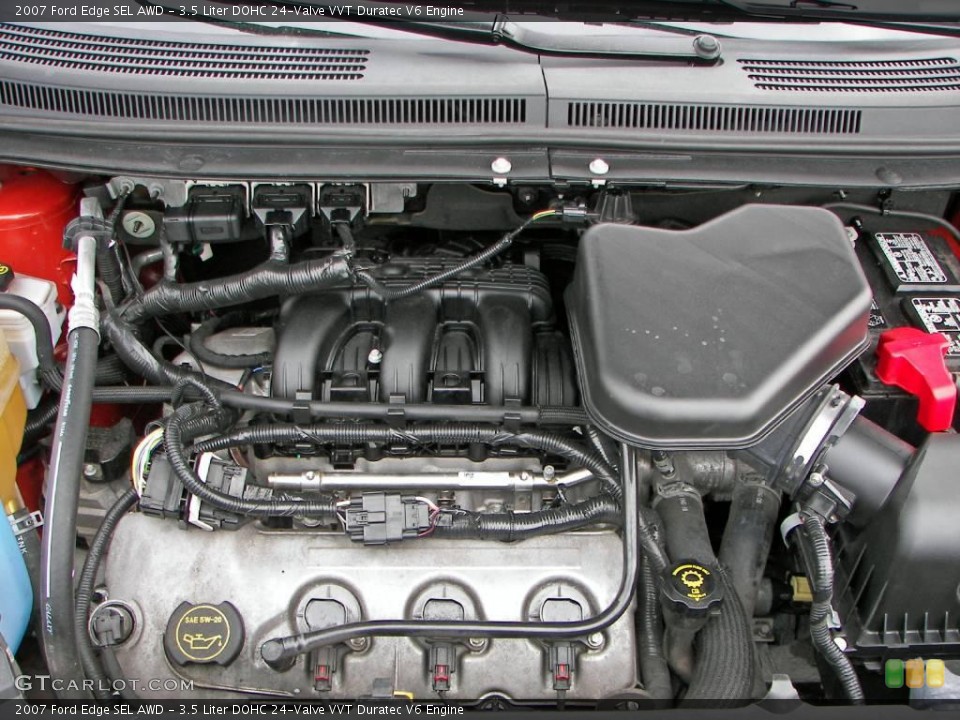 3.5 Liter DOHC 24-Valve VVT Duratec V6 Engine for the 2007 Ford Edge #4729834