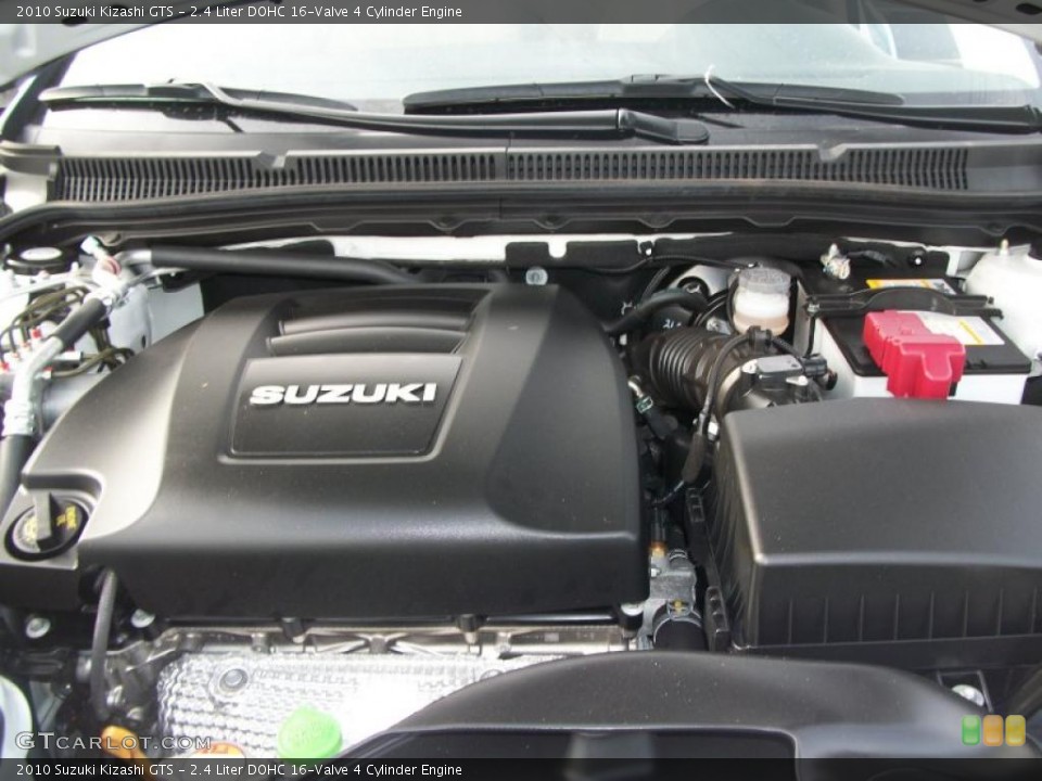 2.4 Liter DOHC 16-Valve 4 Cylinder 2010 Suzuki Kizashi Engine