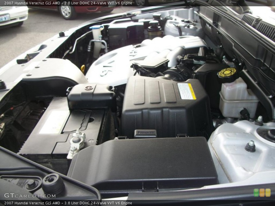 3.8 Liter DOHC 24-Valve VVT V6 Engine for the 2007 Hyundai Veracruz #47301632