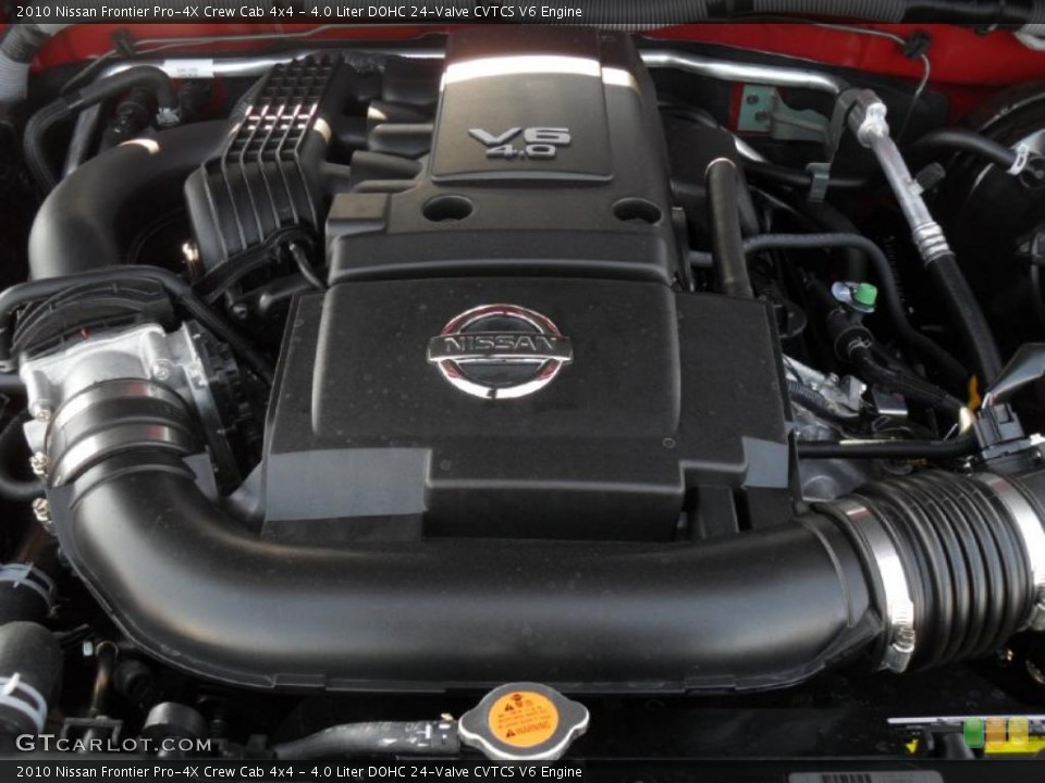 4.0 Liter DOHC 24-Valve CVTCS V6 Engine for the 2010 Nissan Frontier #47306225