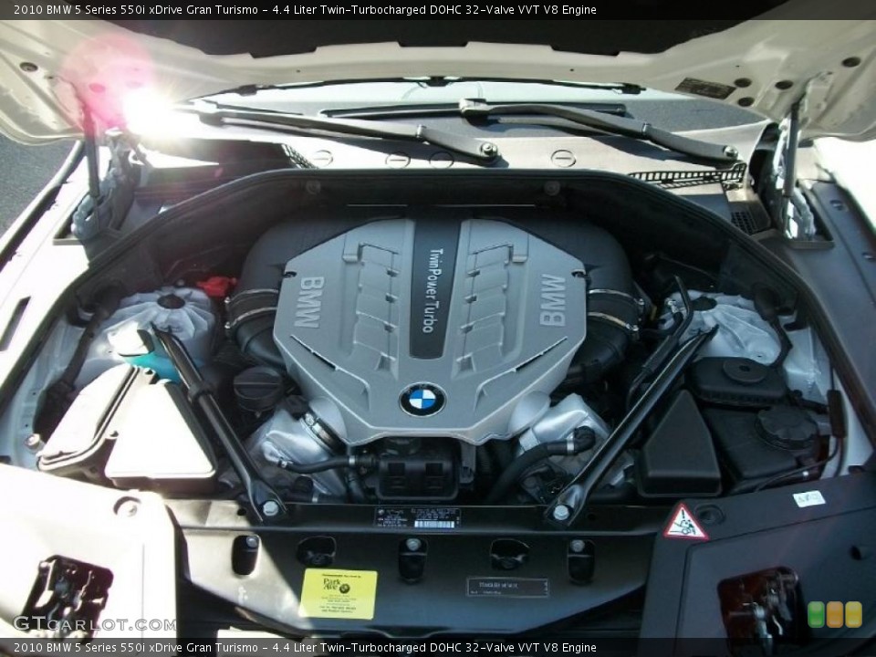 4.4 Liter Twin-Turbocharged DOHC 32-Valve VVT V8 Engine for the 2010 BMW 5 Series #47309900