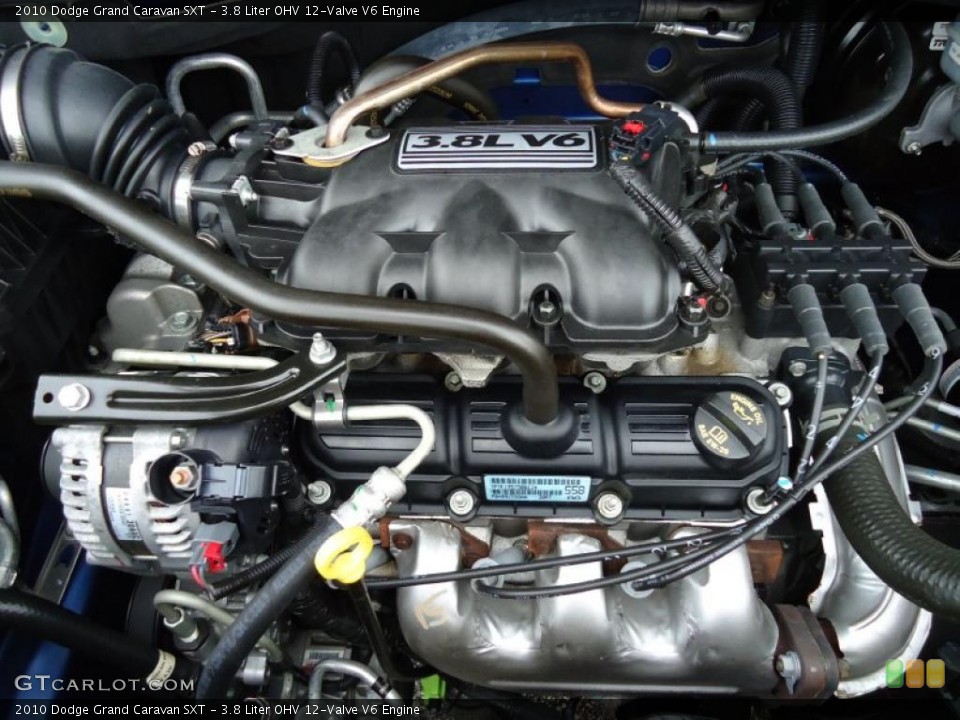 3.8 Liter OHV 12-Valve V6 Engine for the 2010 Dodge Grand Caravan #47310140