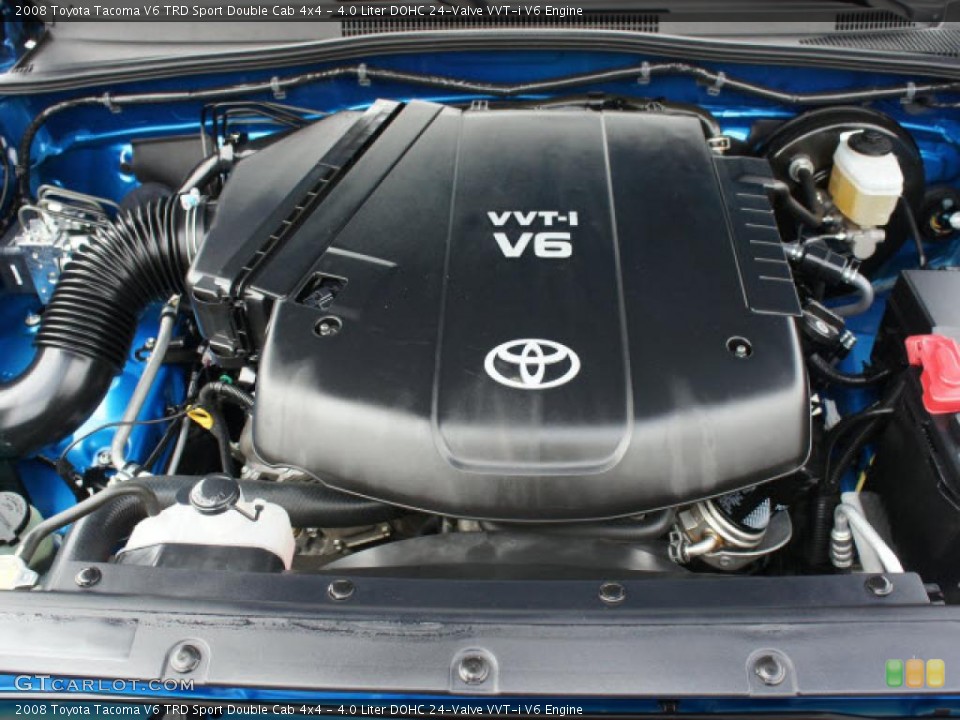 4.0 Liter DOHC 24-Valve VVT-i V6 Engine for the 2008 Toyota Tacoma #47315114