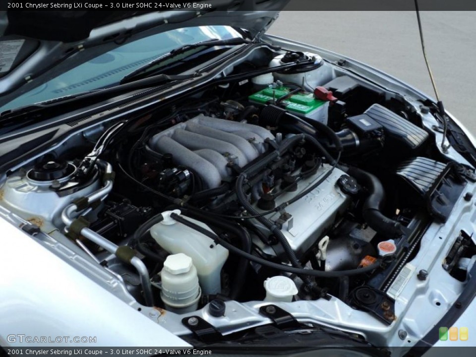 3.0 Liter SOHC 24-Valve V6 Engine for the 2001 Chrysler Sebring #47319801