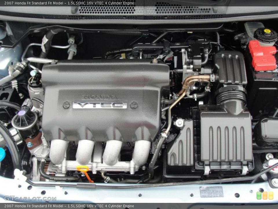 1.5L SOHC 16V VTEC 4 Cylinder 2007 Honda Fit Engine