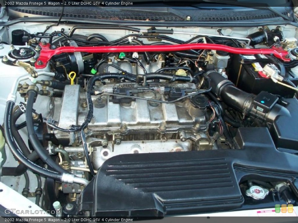 2.0 Liter DOHC 16V 4 Cylinder Engine for the 2002 Mazda Protege #47320994