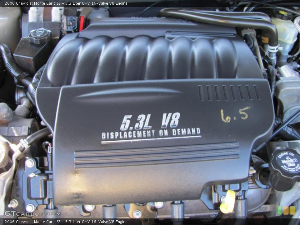 5.3 Liter OHV 16-Valve V8 Engine for the 2006 Chevrolet Monte Carlo #47322374