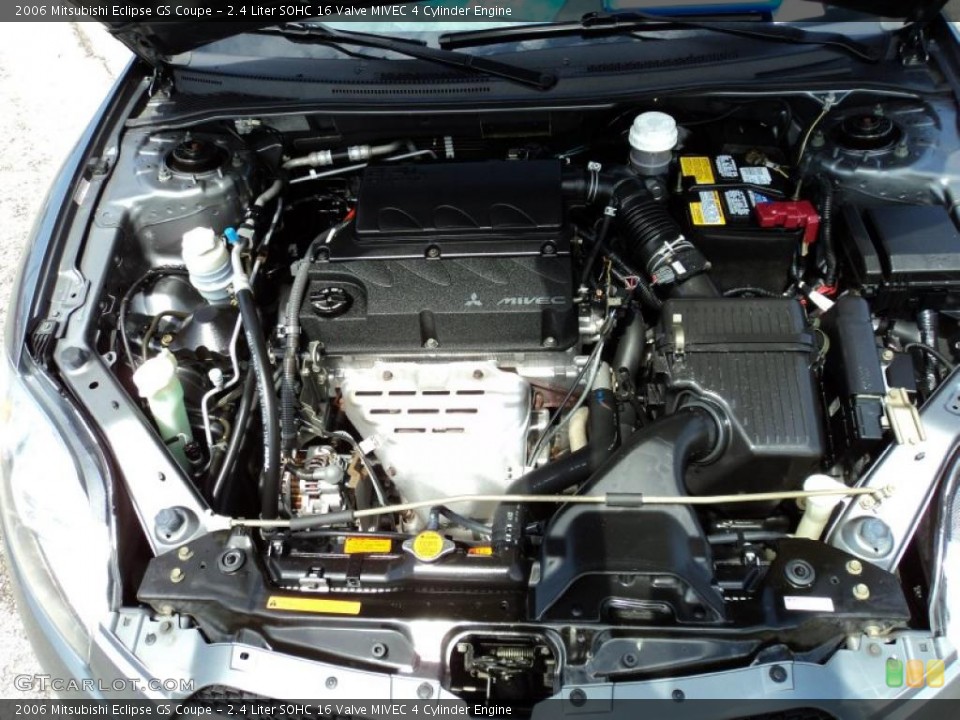 2.4 Liter SOHC 16 Valve MIVEC 4 Cylinder Engine for the 2006 Mitsubishi Eclipse #47330770