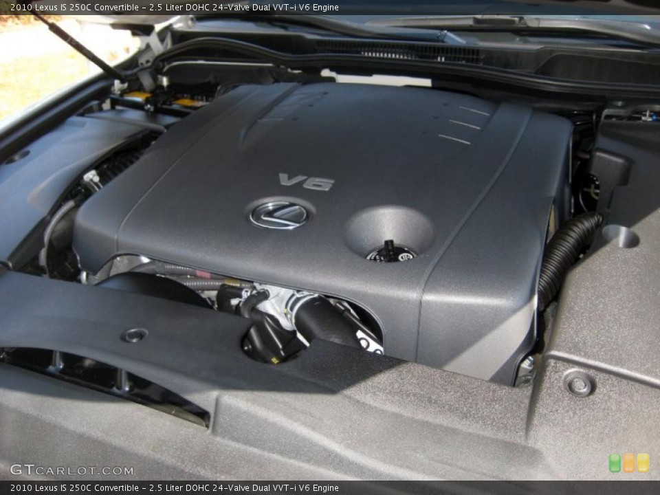 2.5 Liter DOHC 24-Valve Dual VVT-i V6 Engine for the 2010 Lexus IS #47333731