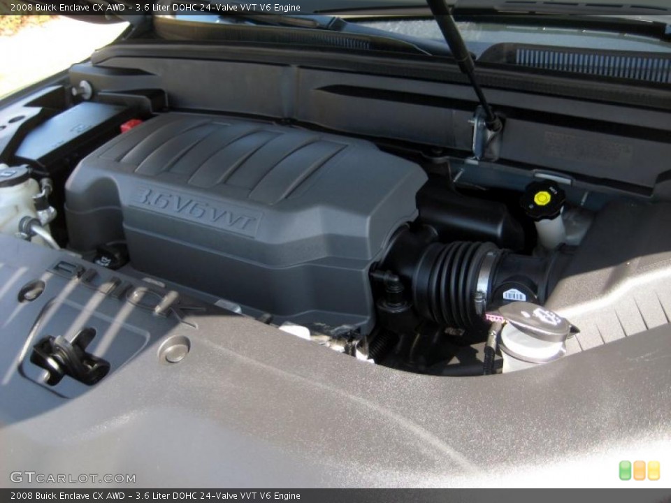 3.6 Liter DOHC 24-Valve VVT V6 Engine for the 2008 Buick Enclave #47334775