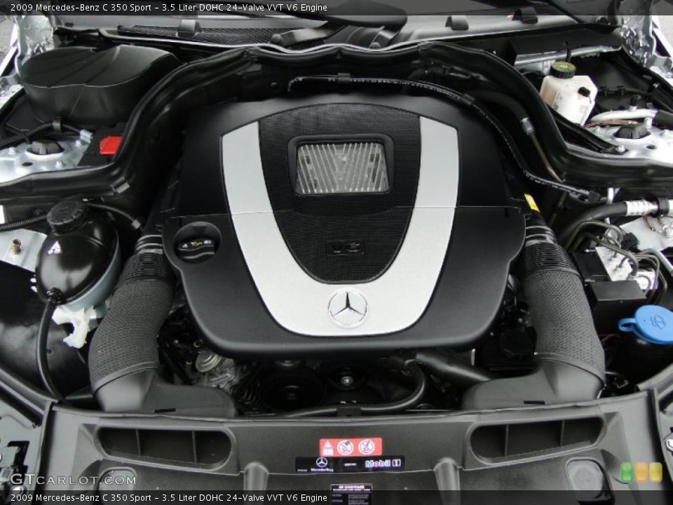 3.5 Liter DOHC 24-Valve VVT V6 Engine for the 2009 Mercedes-Benz C #47337859