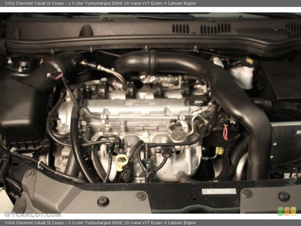 2.0 Liter Turbocharged DOHC 16-Valve VVT Ecotec 4 Cylinder Engine for the 2009 Chevrolet Cobalt #47341183