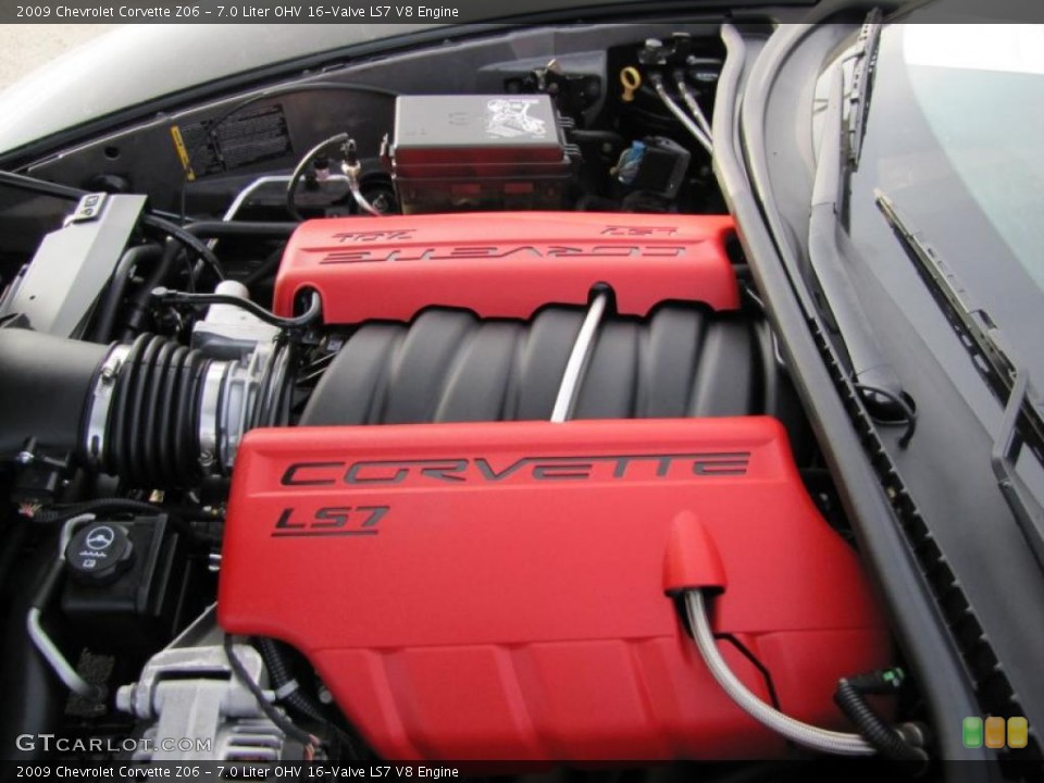 7.0 Liter OHV 16-Valve LS7 V8 Engine for the 2009 Chevrolet Corvette #47341927
