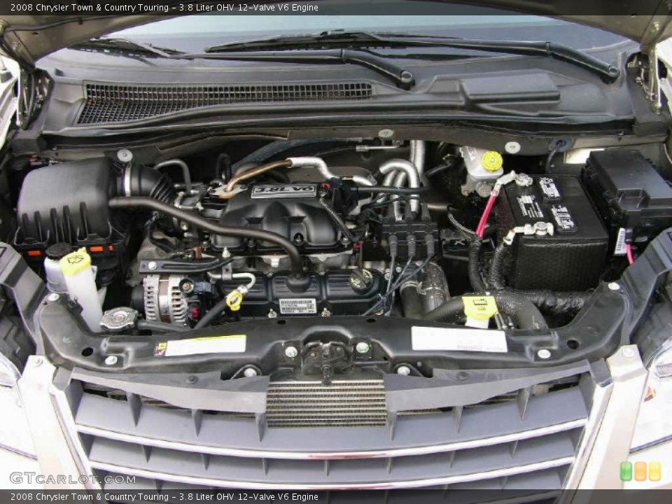 3.8 Liter OHV 12-Valve V6 Engine for the 2008 Chrysler Town & Country #47344061