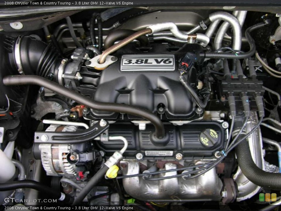 3.8 Liter OHV 12Valve V6 Engine for the 2008 Chrysler