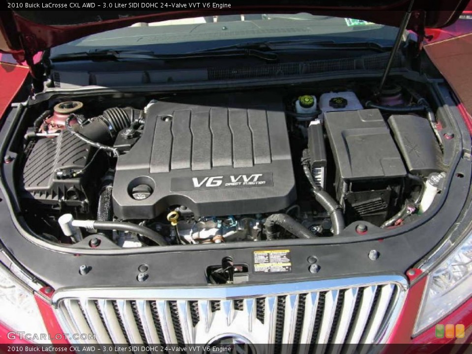 3.0 Liter SIDI DOHC 24-Valve VVT V6 Engine for the 2010 Buick LaCrosse #47344733