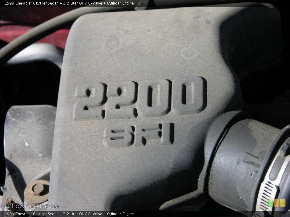 2.2 Liter OHV 8-Valve 4 Cylinder Engine for the 1999 Chevrolet Cavalier #47345528