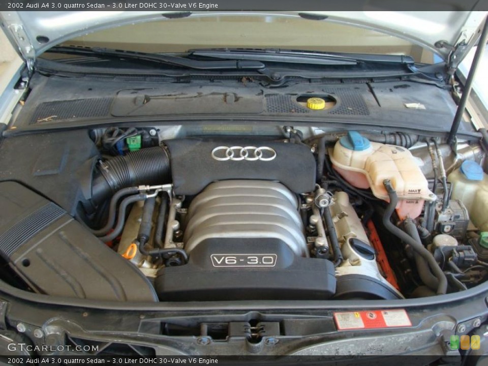 3.0 Liter DOHC 30-Valve V6 Engine for the 2002 Audi A4 #47346305