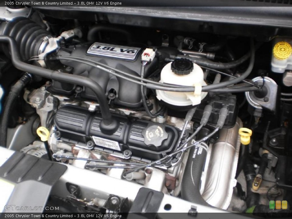 3.8L OHV 12V V6 Engine for the 2005 Chrysler Town & Country #47348486