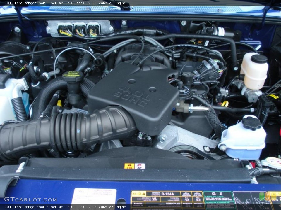 4.0 Liter OHV 12-Valve V6 Engine for the 2011 Ford Ranger #47351513