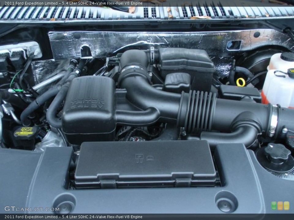 5.4 Liter SOHC 24-Valve Flex-Fuel V8 Engine for the 2011 Ford Expedition #47352257