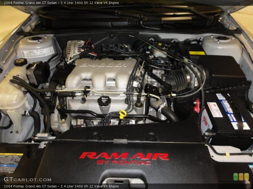 3.4 Liter 3400 SFI 12 Valve V6 Engine for the 2004 Pontiac Grand Am #47354795