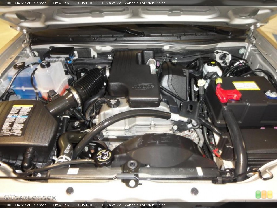 2.9 Liter DOHC 16-Valve VVT Vortec 4 Cylinder Engine for the 2009 Chevrolet Colorado #47355314