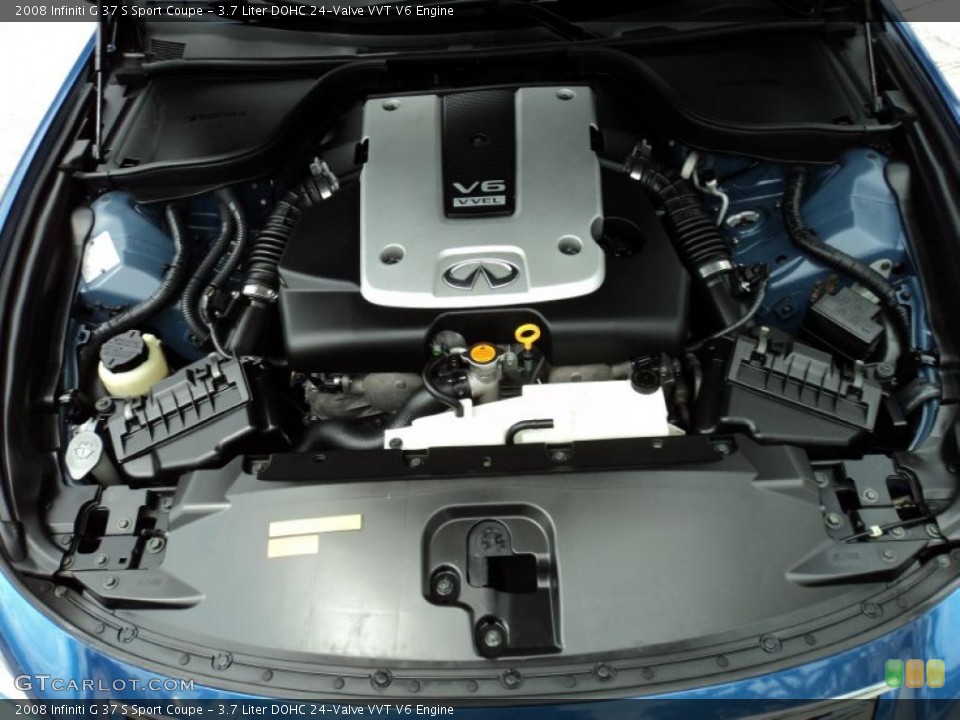 3.7 Liter DOHC 24-Valve VVT V6 Engine for the 2008 Infiniti G #47357864