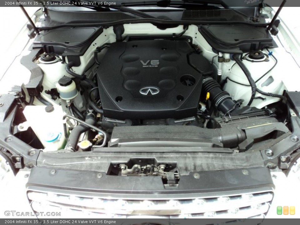 3.5 Liter DOHC 24 Valve VVT V6 2004 Infiniti FX Engine