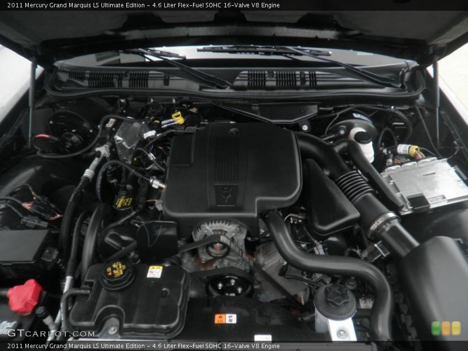 4.6 Liter Flex-Fuel SOHC 16-Valve V8 Engine for the 2011 Mercury Grand Marquis #47362418