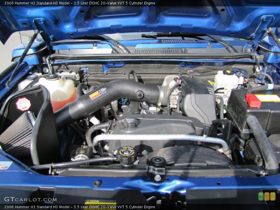 3.5 Liter DOHC 20-Valve VVT 5 Cylinder Engine for the 2006 Hummer H3 #47363312