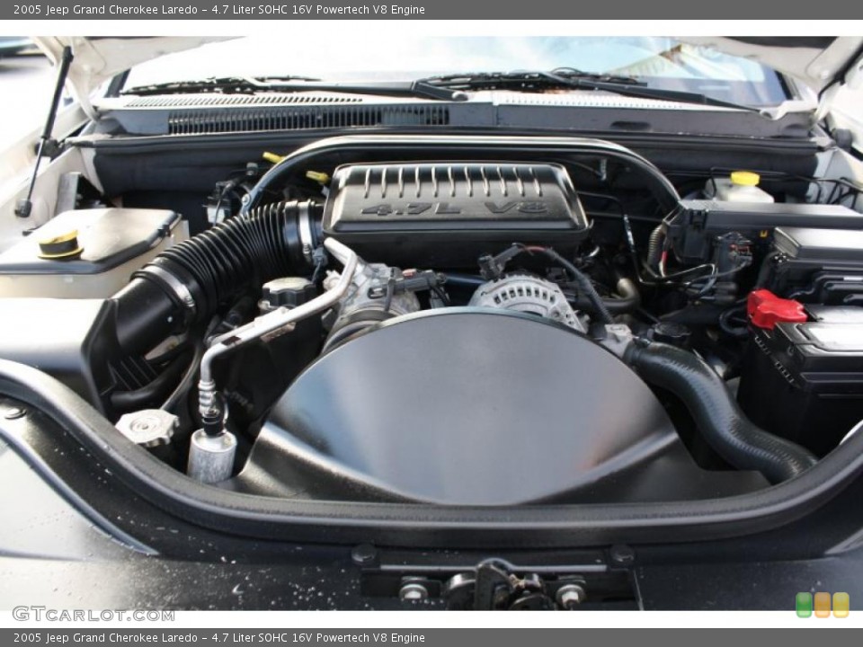 4.7 Liter Sohc 16V Powertech V8 Engine For The 2005 Jeep Grand Cherokee #47371397 | Gtcarlot.com