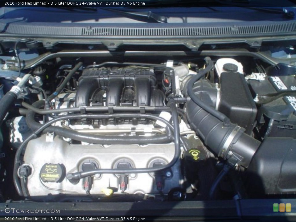3.5 Liter DOHC 24-Valve VVT Duratec 35 V6 Engine for the 2010 Ford Flex #47371676