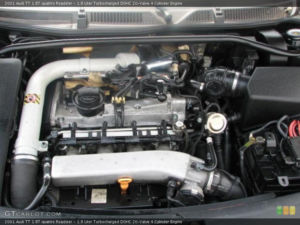 1.8 Liter Turbocharged DOHC 20-Valve 4 Cylinder Engine for the 2001 Audi TT #47390480