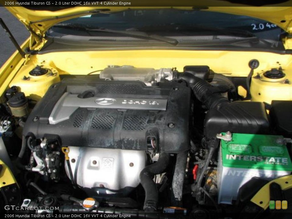 2.0 Liter DOHC 16V VVT 4 Cylinder Engine for the 2006 Hyundai Tiburon #47390768