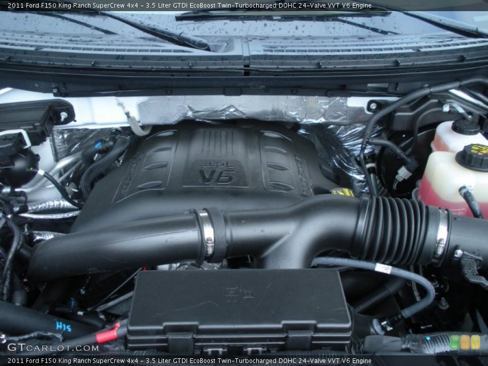 3.5 Liter GTDI EcoBoost Twin-Turbocharged DOHC 24-Valve VVT V6 Engine for the 2011 Ford F150 #47392052