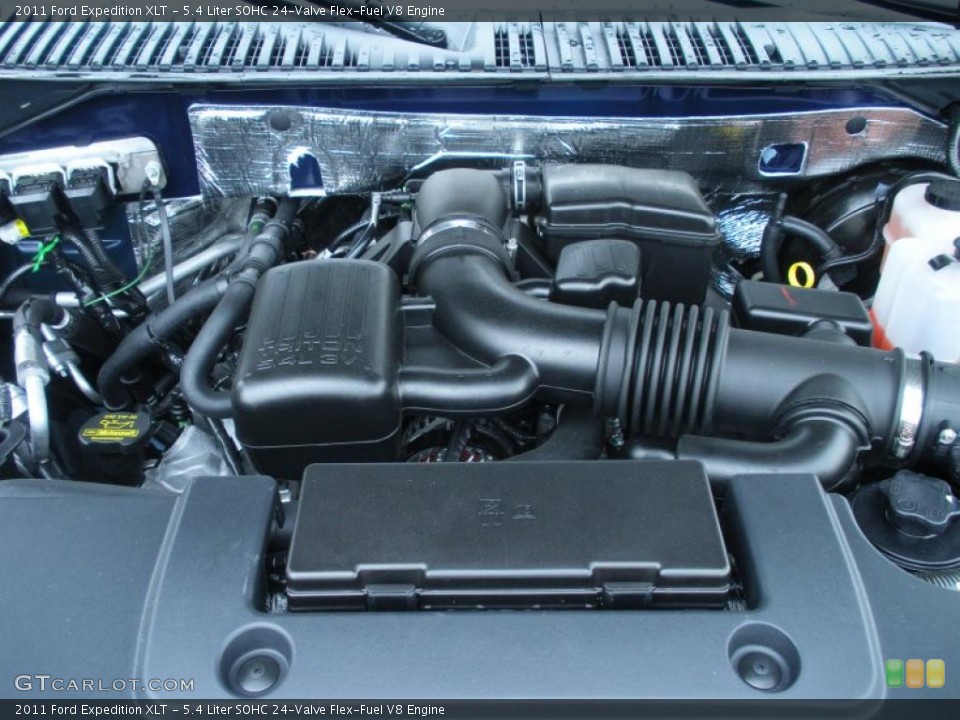 5.4 Liter SOHC 24-Valve Flex-Fuel V8 Engine for the 2011 Ford Expedition #47392262
