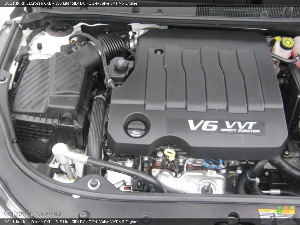 3.6 Liter SIDI DOHC 24-Valve VVT V6 Engine for the 2011 Buick LaCrosse #47395667